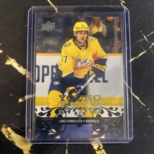 2023-24 Upper Deck Luke Evangelista Young Guns Retro #T-33 UD Extended Series RC
