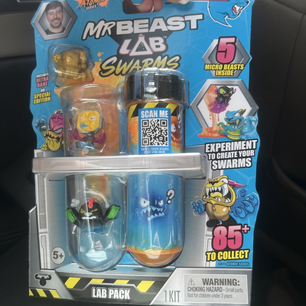 6セット ミスタービースト ラボ Mr Beast Lab Swarms 第一弾 MrBeast Lab Swarms Lab 12 Pack, 1 Inch MrBeast Themed Swarms
