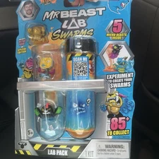 Mr Beast Lab Pack 1 Kit Atomic Series Lab Swarms 5 Micro Beasts Inside by Moose