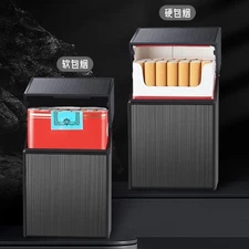 Automatic Flip Cigarette Case Ejection Cigarette Case Men Dispenser Box Holder
