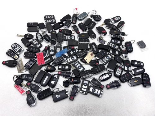 HUGE LOT OEM USED CAR KEYS & KEY FOBS MERCEDES PORSCHE AUDI BMW JEEP NISSAN MINI