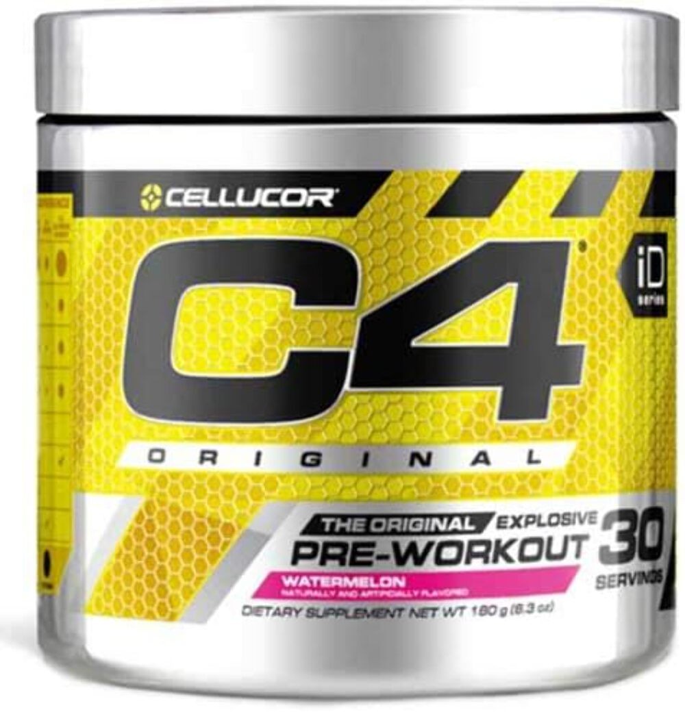 Cellucor C4 Original Pre-Workout 198 g – Watermelon Flavour (30 Servings)