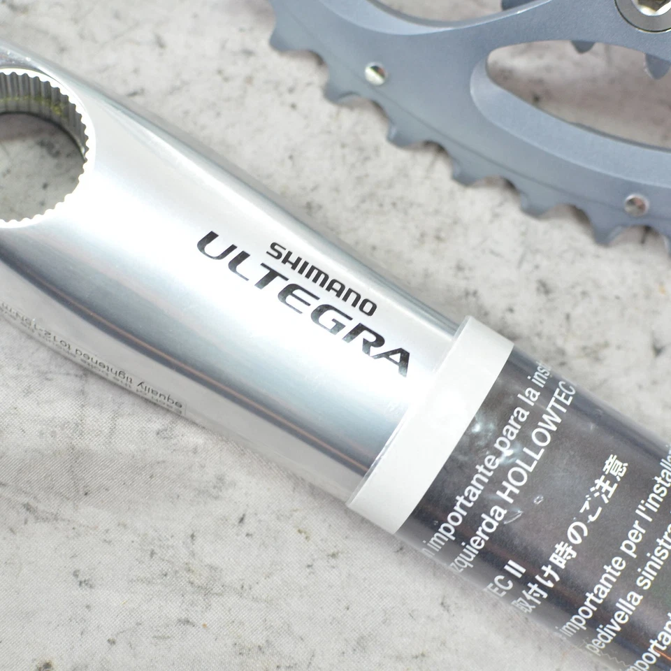 Nuevo Juego de bielas dobles de 10 velocidades de 10 mm Buenas Shimano Ultegra 6600 53-39 170 mm FC-6600A Foto 4 de 4