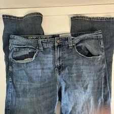 TK Axel Slim Boot Casual Blue Denim Jeans - Size 38x 32