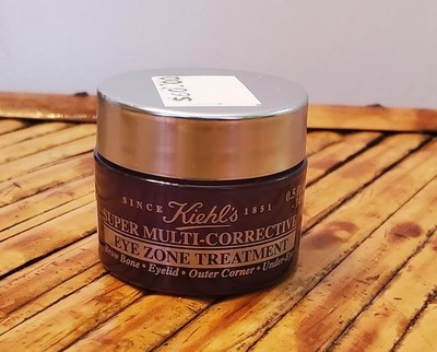 Kiehl's Super Multi-Corrective Eye Zone Treatment- 0.5 Oz/14 mL -Retails-$60