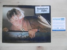 Kirk Douglas autograph signed A4 lobby card "Vicious Circle Alpha" ACOA