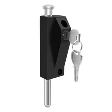 Floor Latch Lock with Automatic Compression Spring for Reliable Door Locking