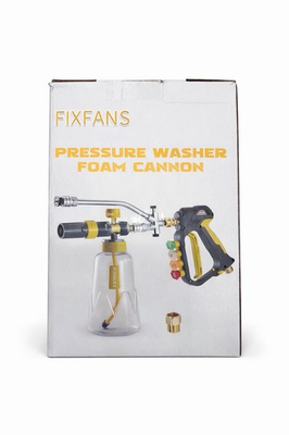 #ad #ad FIXFANS Pressure Washer Foam Cannon Kit Gun Wand 5 Tips Adapter $24.99