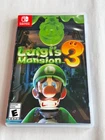 Luigi's Mansion 3 Standard Edition - Nintendo Switch | MINT CONDITION Mario Boo