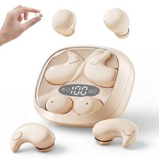Sleep Earbuds for Side Sleepers, 2 in 1 Mini Earbuds Wireless Bluetooth for S...