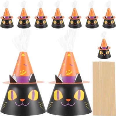 10 Sets Boîtes De Bonbons Pour Halloween Friandises D'Halloween Cadeaux Fête - Photo 1/4