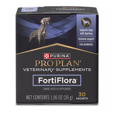 AUTH Purina Pro Plan FortiFlora Dog Probiotic Powder Liver Flavor 30 Ct 1.06 Oz