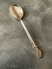 SUPERB SOLID SILVER ART DECO ENGLISH HALLMARKED SPOON LIBERTY & CO B’HAM 1935