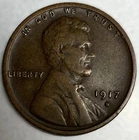 1917 S Lincoln Wheat Cent Penny VF Very Fine 1c One Cent US Coin- 3530