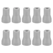 Healifty Dental Saliva Ejector Rubber Valve Snap Adapter (10pcs)