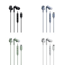Audio-Technica ATH-CKS330C Wired Earphones USB-C Mic Bass PC Mac Android Japan
