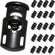 20 PCS Cord Locks for Drawstrings, Spring Rop...