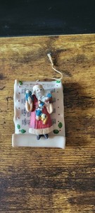 NWT/1980-(The Gifted Line)ENESCO IMPORTS CORP*Jolly Old St Nicholas* Hanging Orn