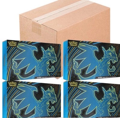 Pokemon Mega Charizard X ex Ultra-Premium Collection 4 Box Cases