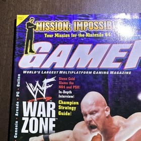 GAMEPRO (AUG 98) Issue #119 - WWF WAR ZONE, E3 EXPO, N64, PS1, Sega Dreamcast PC