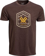 Vortex Optics Total Ascent Short Sleeve T-Shirt Brown Heather XXL