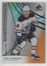2019 SP Game Used Authentic Rookies Orange Rainbow 31/119 Joel Persson #170 y0i