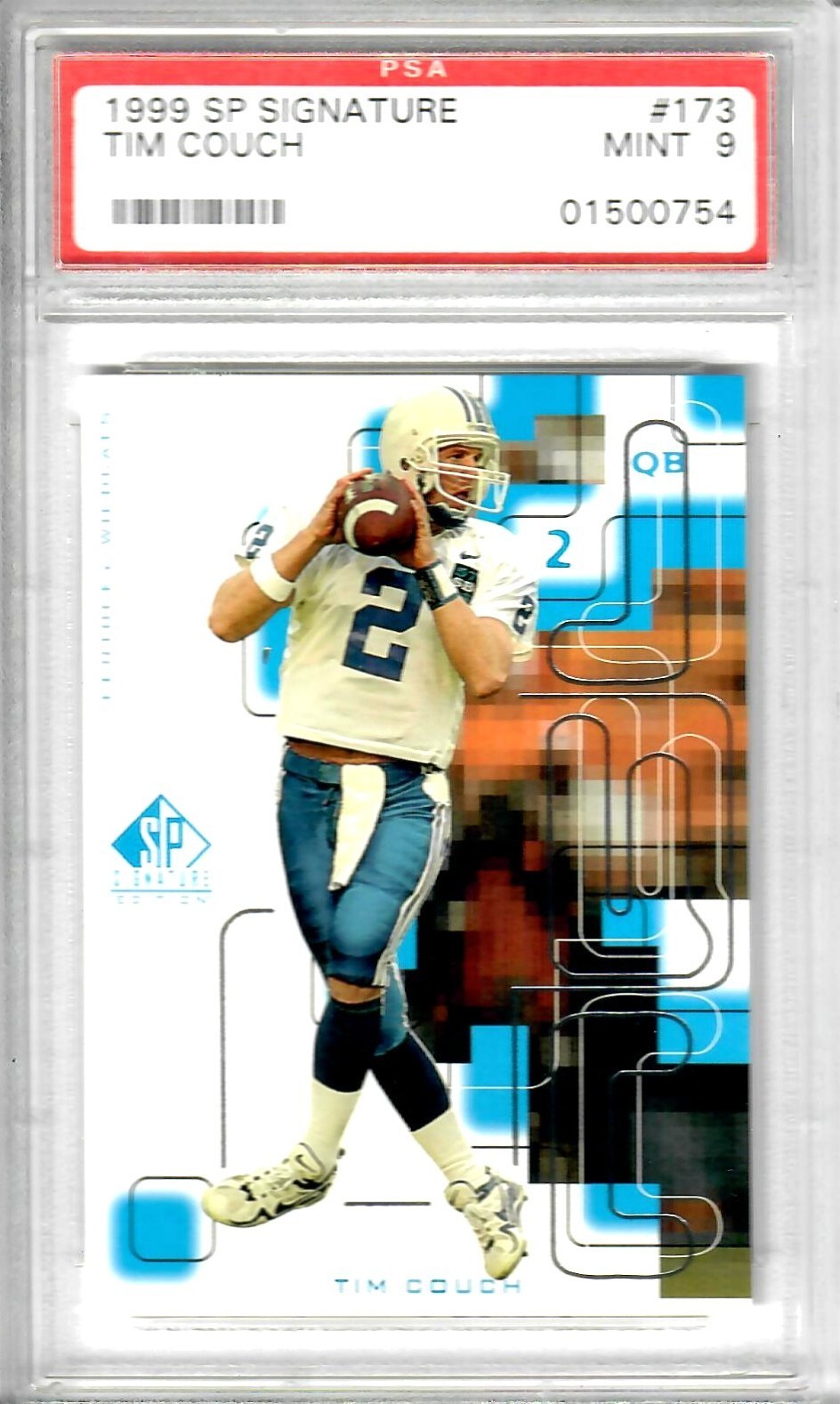Tim Couch SP Signature #173 Base