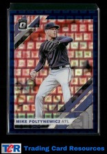 2019 Donruss Optic #135 Mike Foltynewicz Pandora #/99