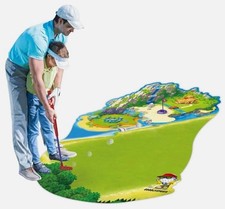 GOODLYSPORTS Mini Golf Toddler Club Putting Set Mat Balls Child Kid Practice Toy