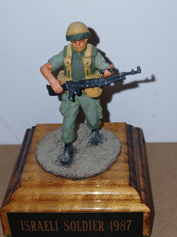 Israeli Defense Force Infantry 54 mm Military Miniature