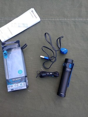 Olight Baton 3 Pro Rechargeable Flashlight, 1500 Lumens,  Cool White