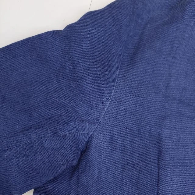 EEL mono-tone monotone coat E-13107 linen coat blue 6-0330M∞ image 6