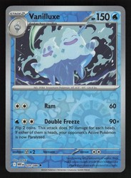 Vanilluxe 029/086 Reverse Holo - SV: White Flare