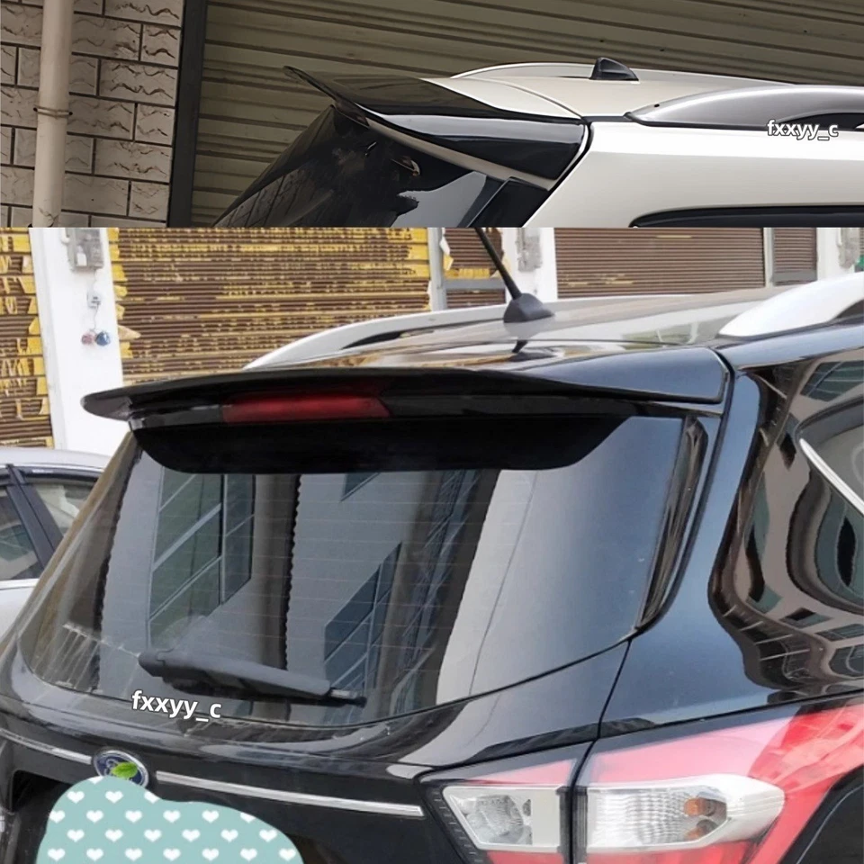 For 2013-2019 Ford Escape Rear Tailgate Roof Spoiler ST-Line Style Glossy Black - Изображение 4 из 4