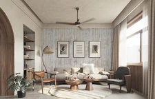 17.7X78.7" Wood Grain Contact Paper Peel Stick Waterproof for Cabinet Countertop