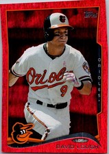 2014 Topps Update #US-109 David Lough Red Foil