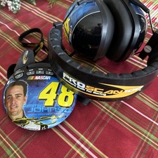 Jimmie Johnson number 48 headphones And scanner. Excellent Condition. used Once.