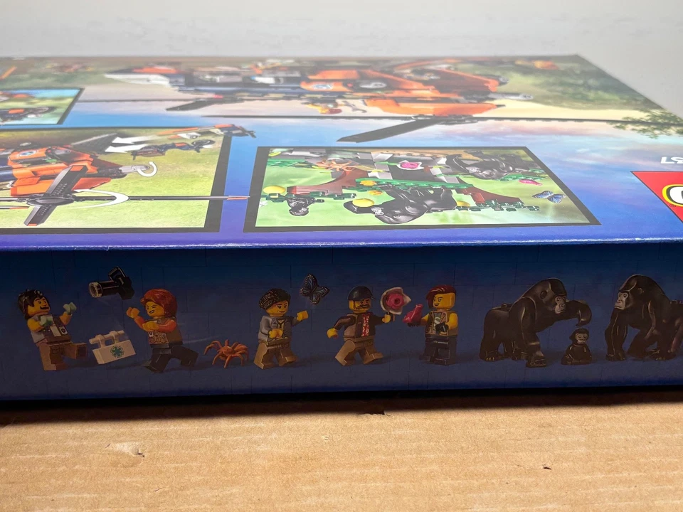 Lego City !! 60437 Jungle Explorer Helicopter New Sealed !! Gorilla Explorer - Image 2 of 4