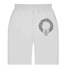 'Christmas Wreath & Ribbon' Adult Sweatpants / Joggers (JO036832)