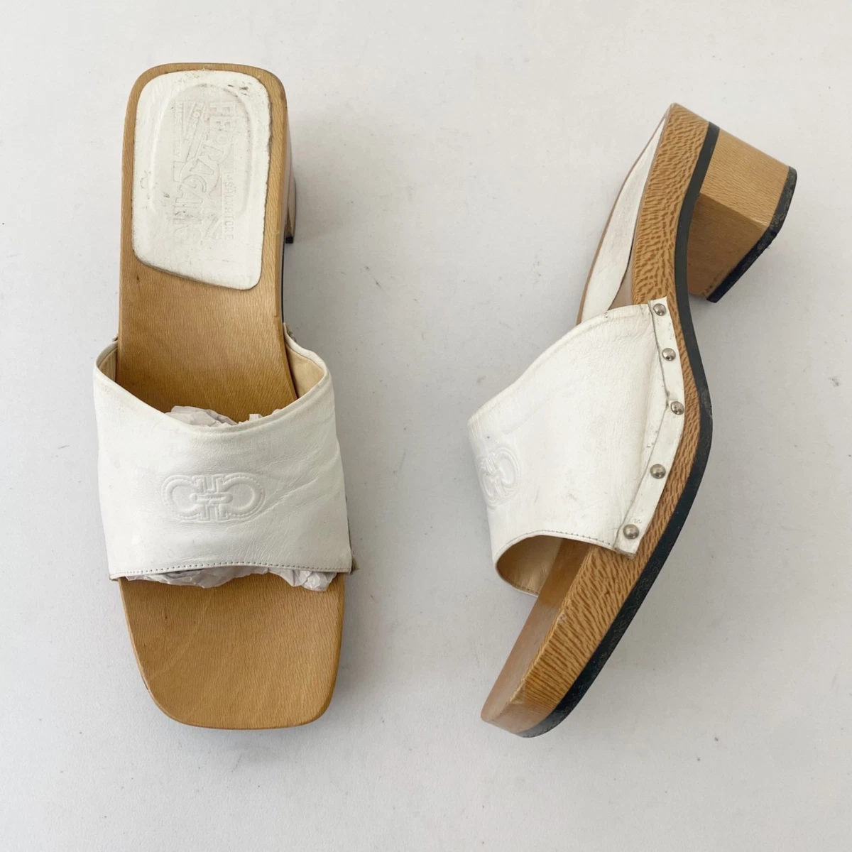 Salvatore Ferragamo White Sandals for Women for sale | eBay