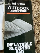 Torelli Inflatable Sleeping Pad - Camping / Hiking BRAND NEW WITH TAGS