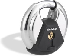 Discus Padlock with Boron Carbide Shackle, High Security Outdoor Storage Gate