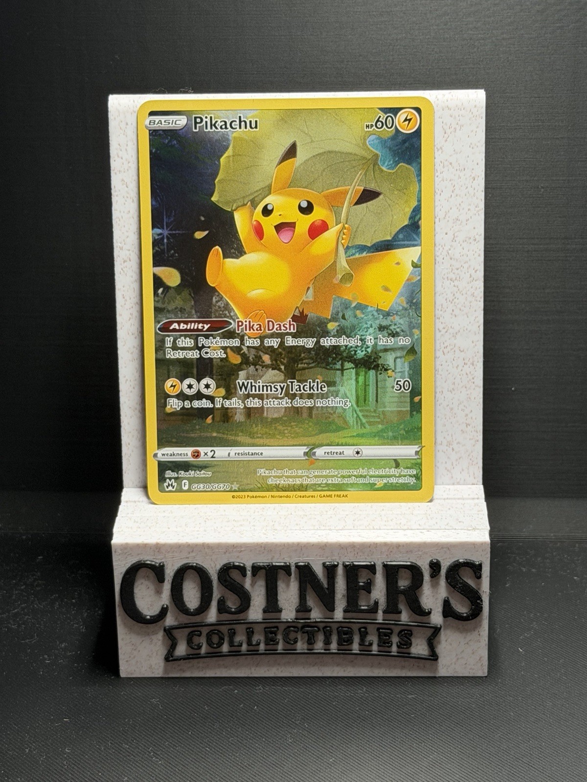 Pikachu GG30/GG70 Pokemon SWSH: Crown Zenith: Galarian Gallery Holo