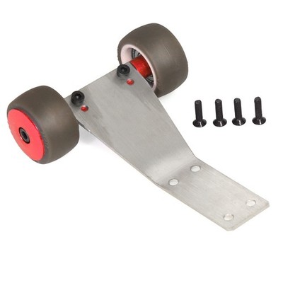 1 PC Metal Wheelie Bar Wheel Upgraded Parts For ARRMA 1/18 Granite Grom RC Car