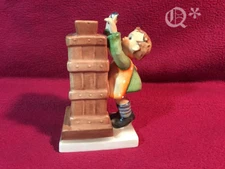 1970s Goebel  Figurine Girl and Piggy Bank  Porcelain W Germany