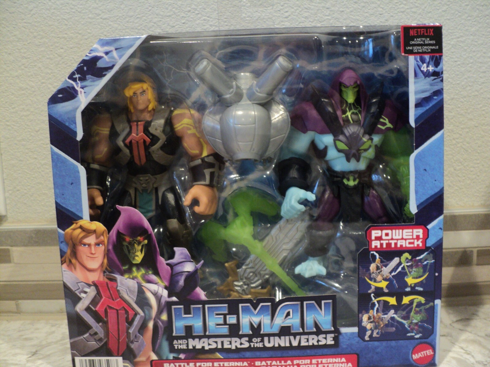 He-Man Masters of the Universe Battle for Eternia 2-Pack Action Figures