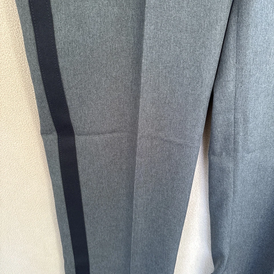 Horace Small Cool Flew Women's Pants Gray Black Stripe 12R Length 36U NWT HS2551 - Image 2 of 4