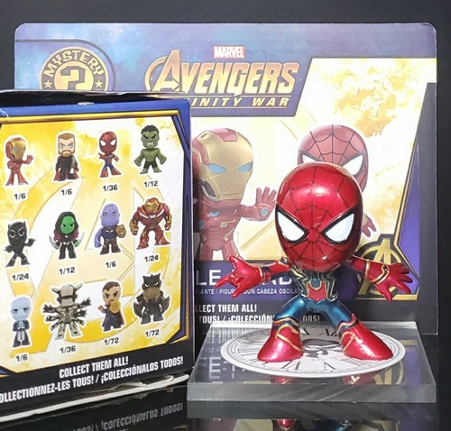 Funko Mystery Minis Marvel Infinity War Iron Spider 1:36 + Caja (3 ENVÍO GRATUITO) - Imagen 9 de 11
