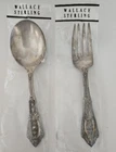 2 Piece Baby Set Rose Point (Sterling, 1934, No Monograms) by Wallace Silver