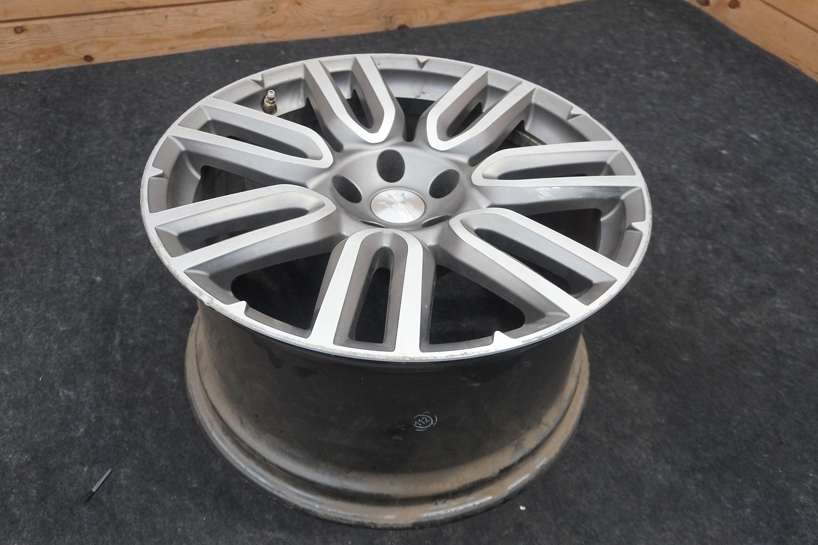 Rear 19x10 Inch Et40 5x114 Apollo Wheel Rim 670010629 Maserati Ghibli M157 15-18